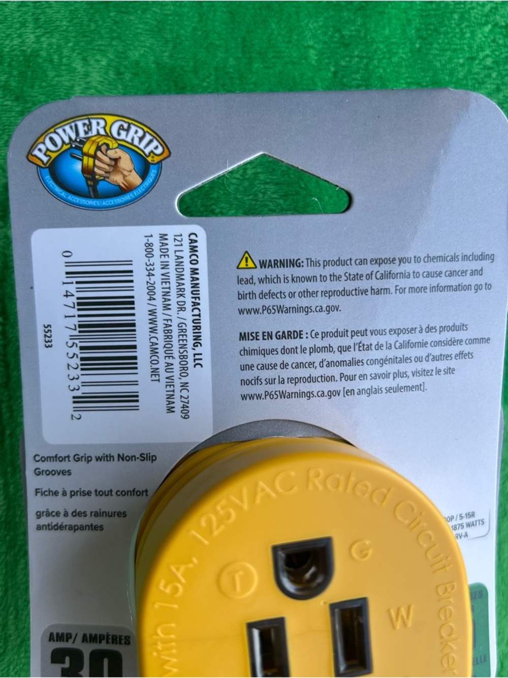 RV Electrical Adapter - 30AM/15AF - Picture 5 of 8
